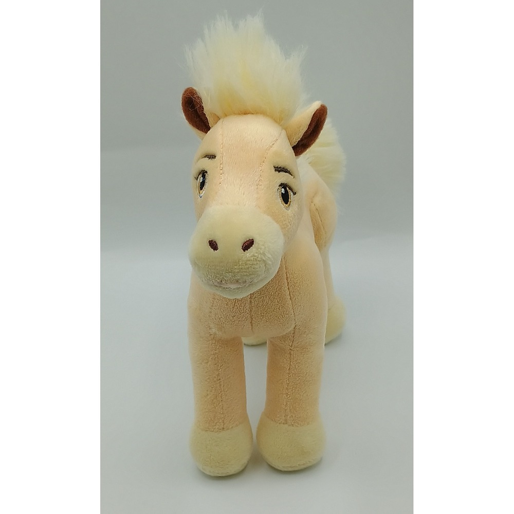 8" 2020 Dreamworks Just Play Spirit Riding Free Plush Horse Pony B1